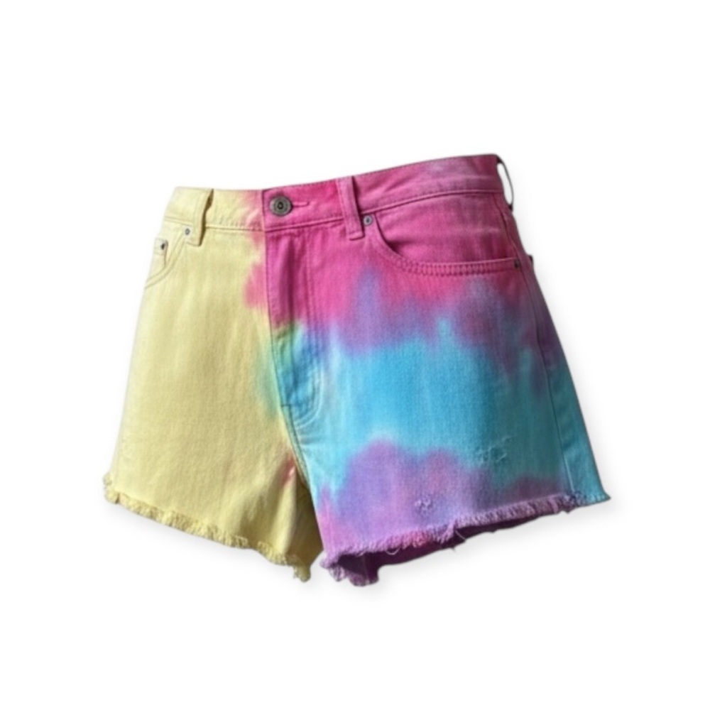 Levi's Vintage red tab Blue Tie-Dye Denim Shorts